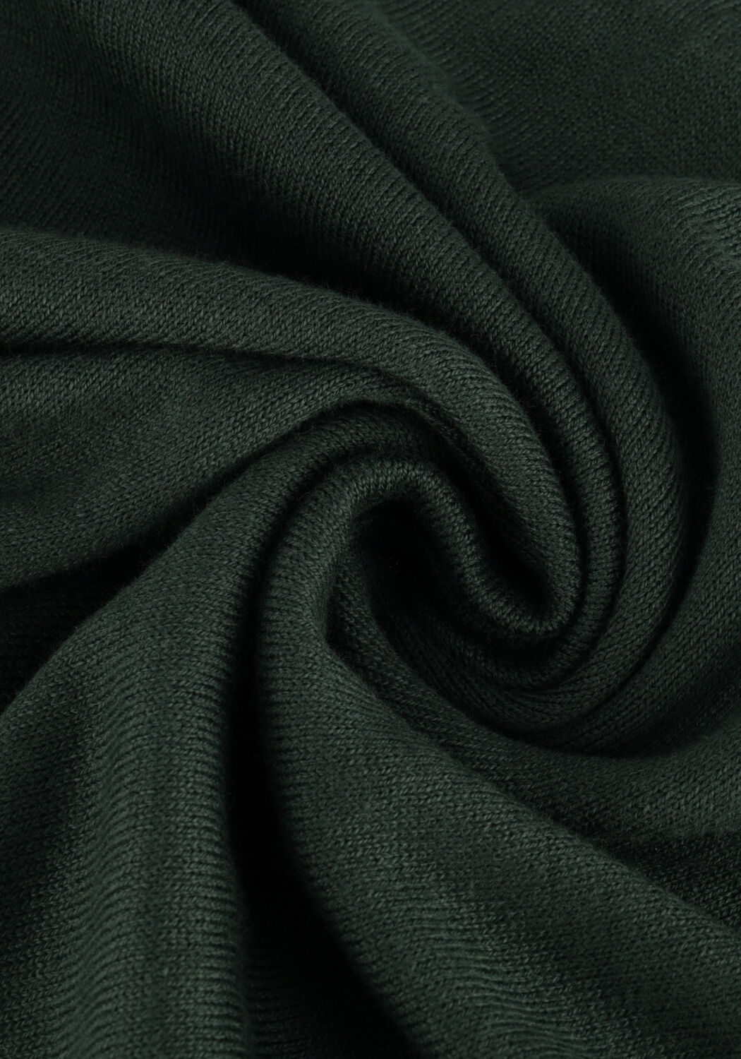 Donkergroene VANGUARD Sweater HALF ZIP COLLAR PIMA COTTON - large