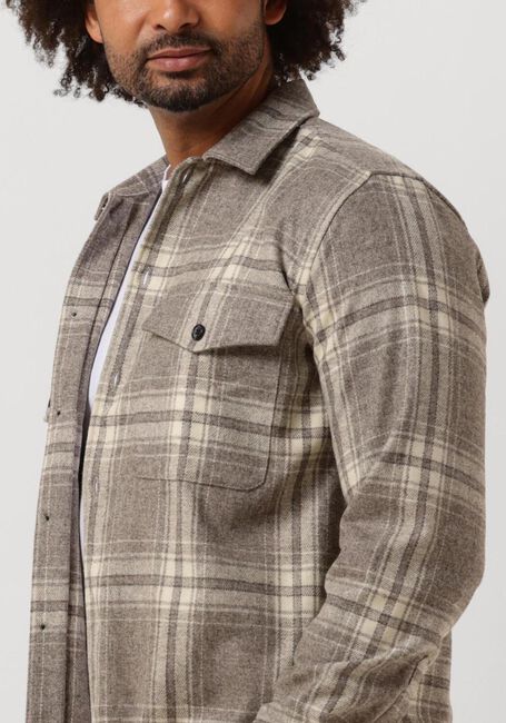 Beige MINIMUM Overshirt KENDO - large