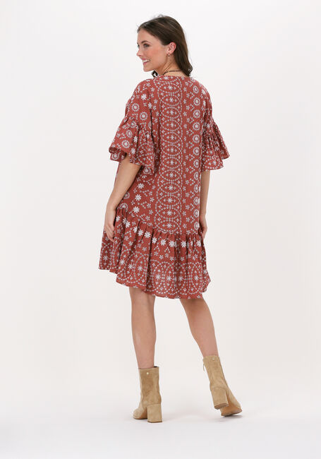 Bruine SILVIAN HEACH Mini jurk MEDICHAM - large