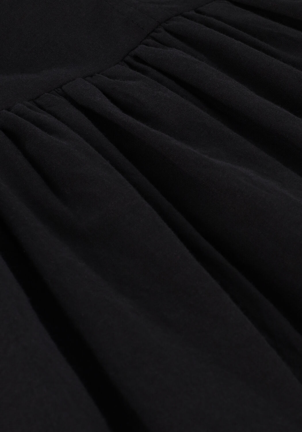 Zwarte BY-BAR Mini jurk PHILOU CHAMBRIC DRESS - large