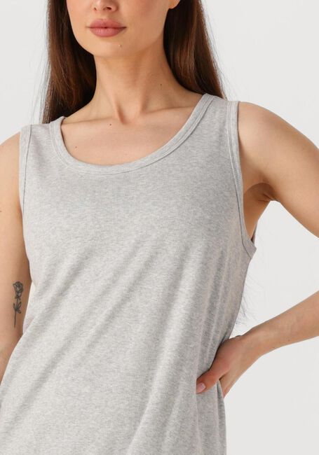 Lichtgrijze WITHBLACK Maxi jurk WBLDORDI LONG TANK DRESS - large