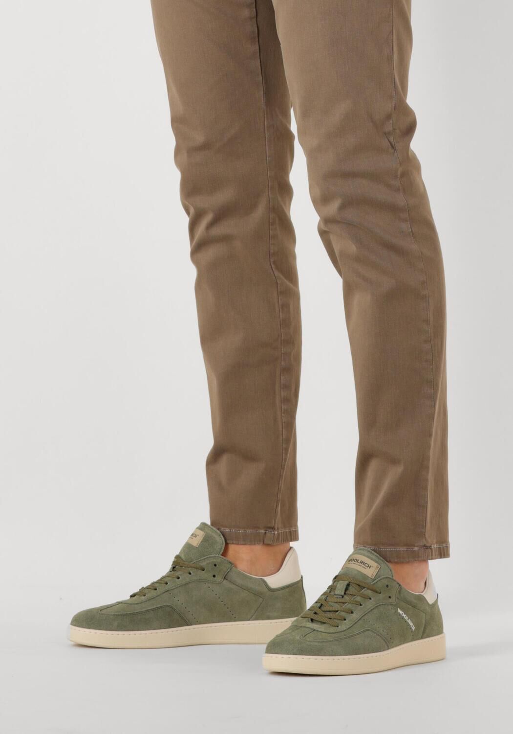 Groene WOOLRICH Lage sneakers SWING COURT MANH - large