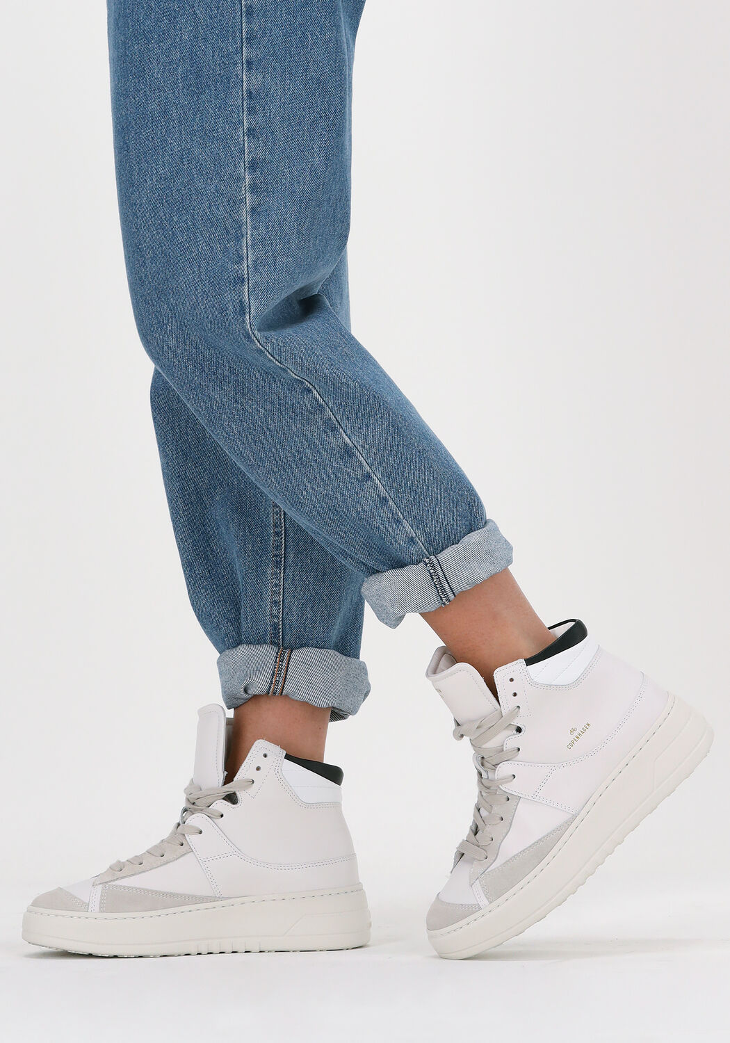 Witte COPENHAGEN STUDIOS Hoge sneakers CPH74 - large