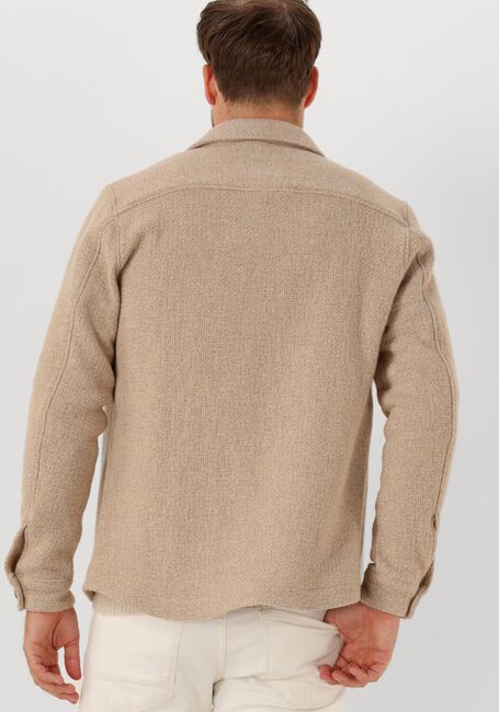 Beige PROFUOMO Overshirt OVERSHIRT STRUCTURE - large