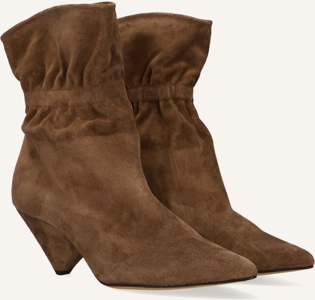 Cognac TORAL Enkellaarsjes LENA Cognac TORAL Enkellaarsjes LENA - large