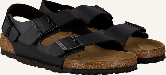 Zwarte BIRKENSTOCK Platte sandalen MILANO HEREN Zwarte BIRKENSTOCK Platte sandalen MILANO HEREN - large