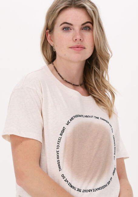 Beige MOS MOSH T-shirt MEE TEE - large