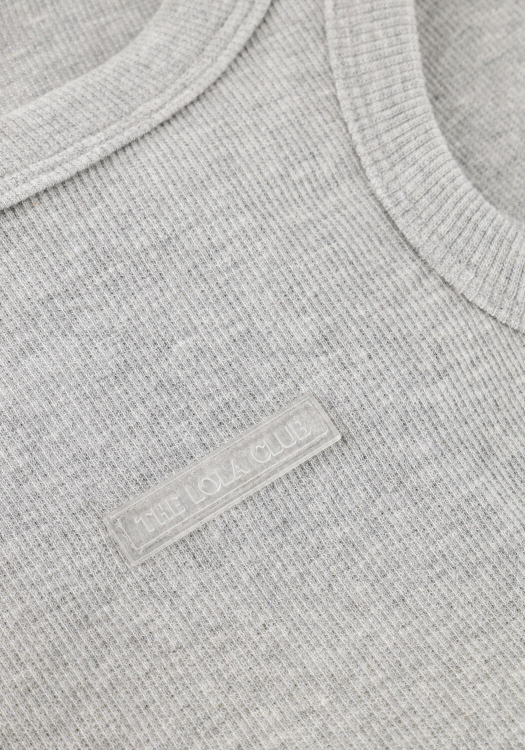 Lichtgrijze THE LOLA CLUB Top JOLIE SINGLET - large