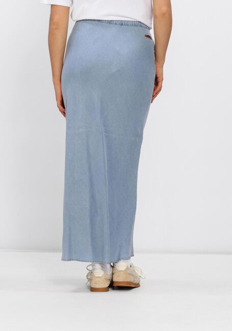 Lichtblauwe MOSCOW Maxirok 119-03-BEACH SKIRT - large
