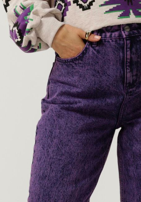 Paarse REFINED DEPARTMENT Wide jeans HANNAH - large