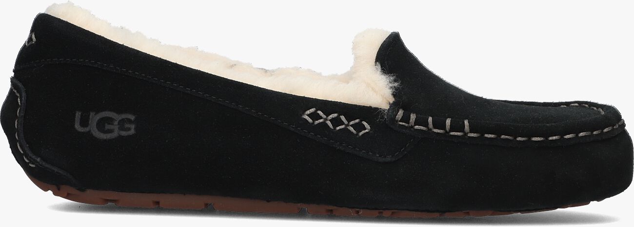 Kameraad Tapijt Staan voor Zwarte UGG Pantoffels ANSLEY | Omoda