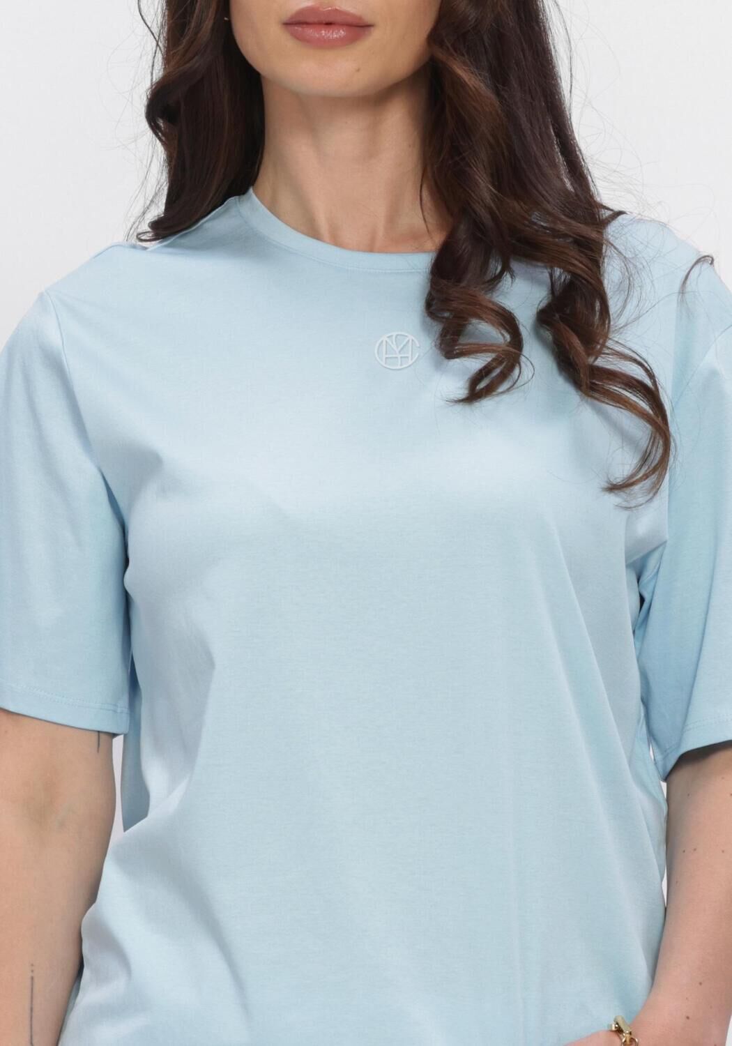Blauwe MSCH COPENHAGEN T-shirt MSCHMELEA ICON TEE - large
