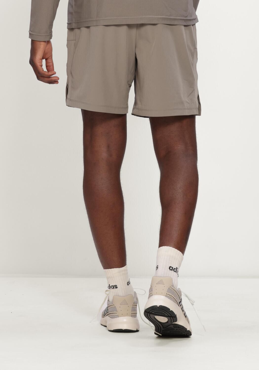 AIRFORCE Heren Broeken Performance Running Short Taupe