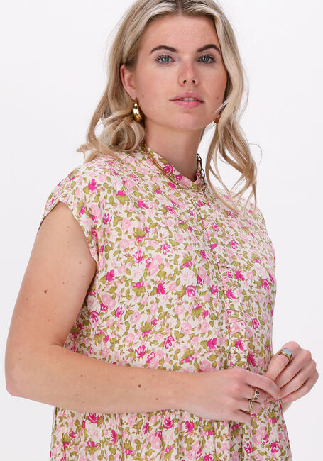 Beige Y.A.S. Mini jurk YASOHARA SL DRESS - large