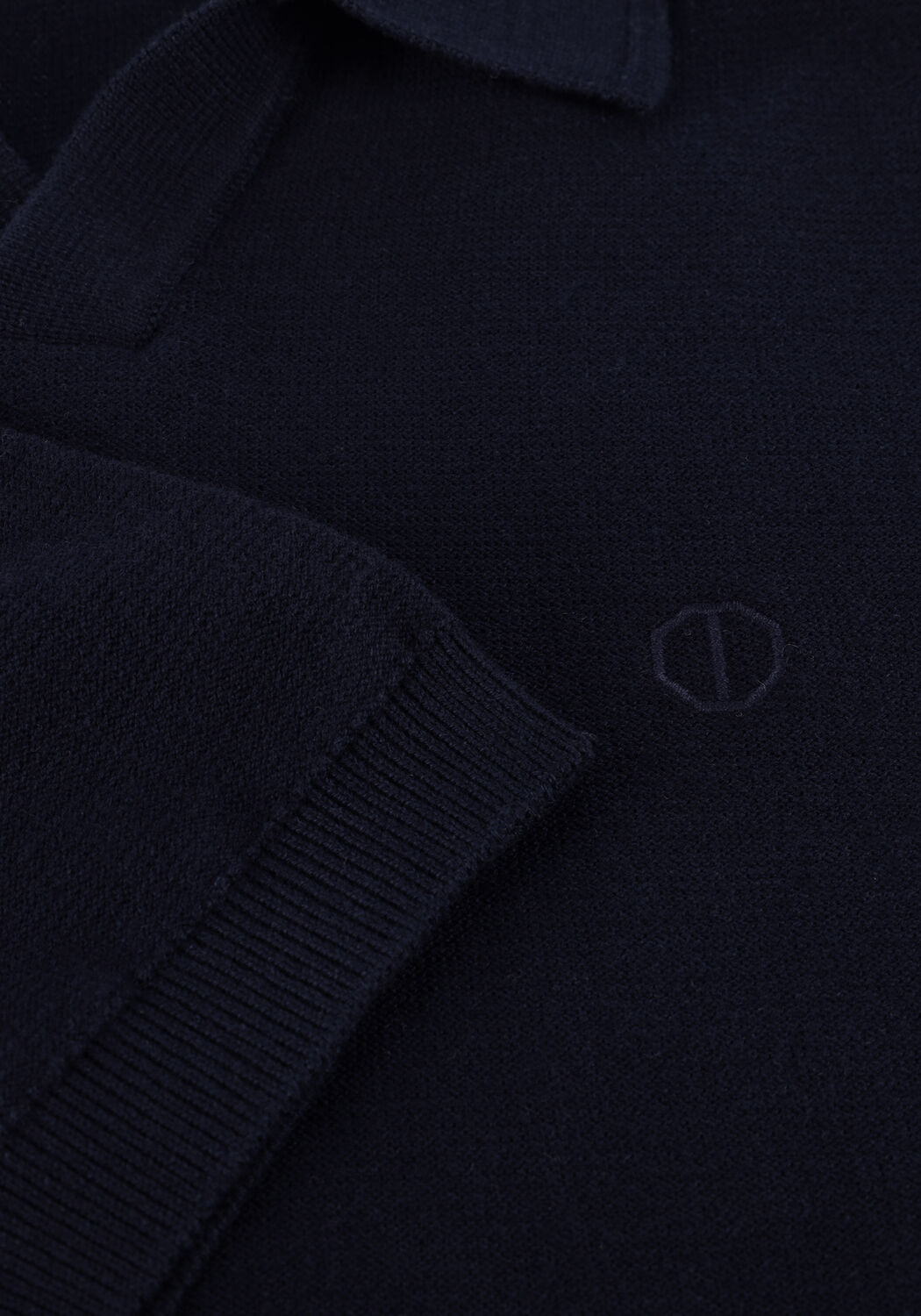 Donkerblauwe DSTREZZED Polo MERCURY SHORT SLEEVE POLO - large