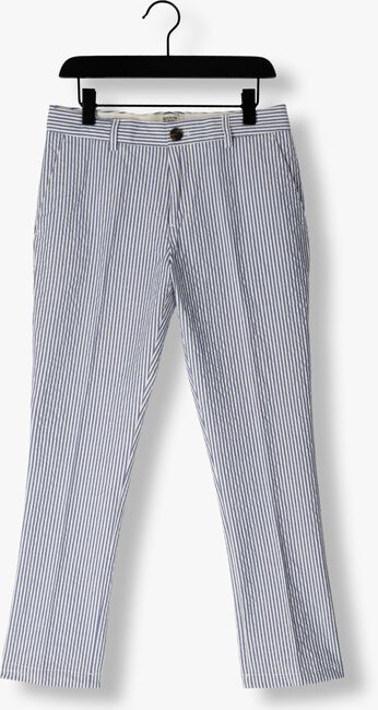 Lichtblauwe SCOTCH & SODA Pantalon SEERSUCKER CHINO PANTS - large