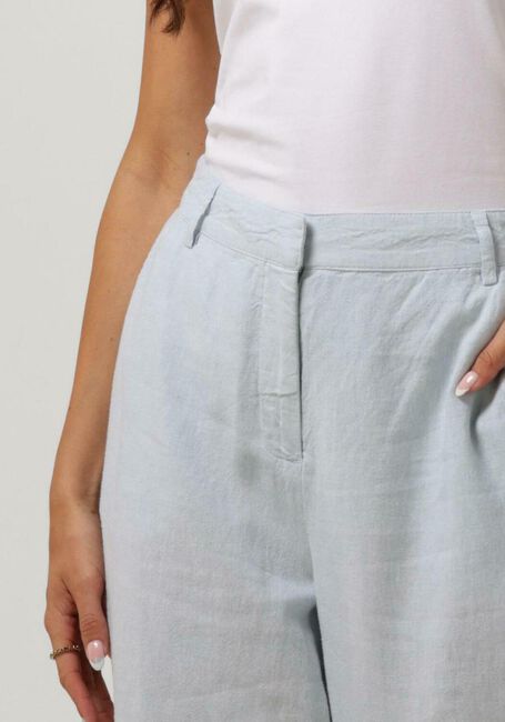 Lichtblauwe MSCH COPENHAGEN Pantalon MSCHKARIMA GINIA PANTS - large
