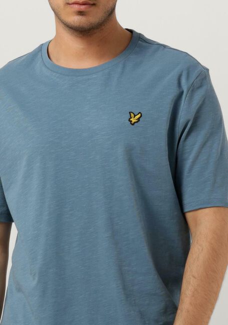 Blauwe LYLE & SCOTT T-shirt SLUB T-SHIRT - large