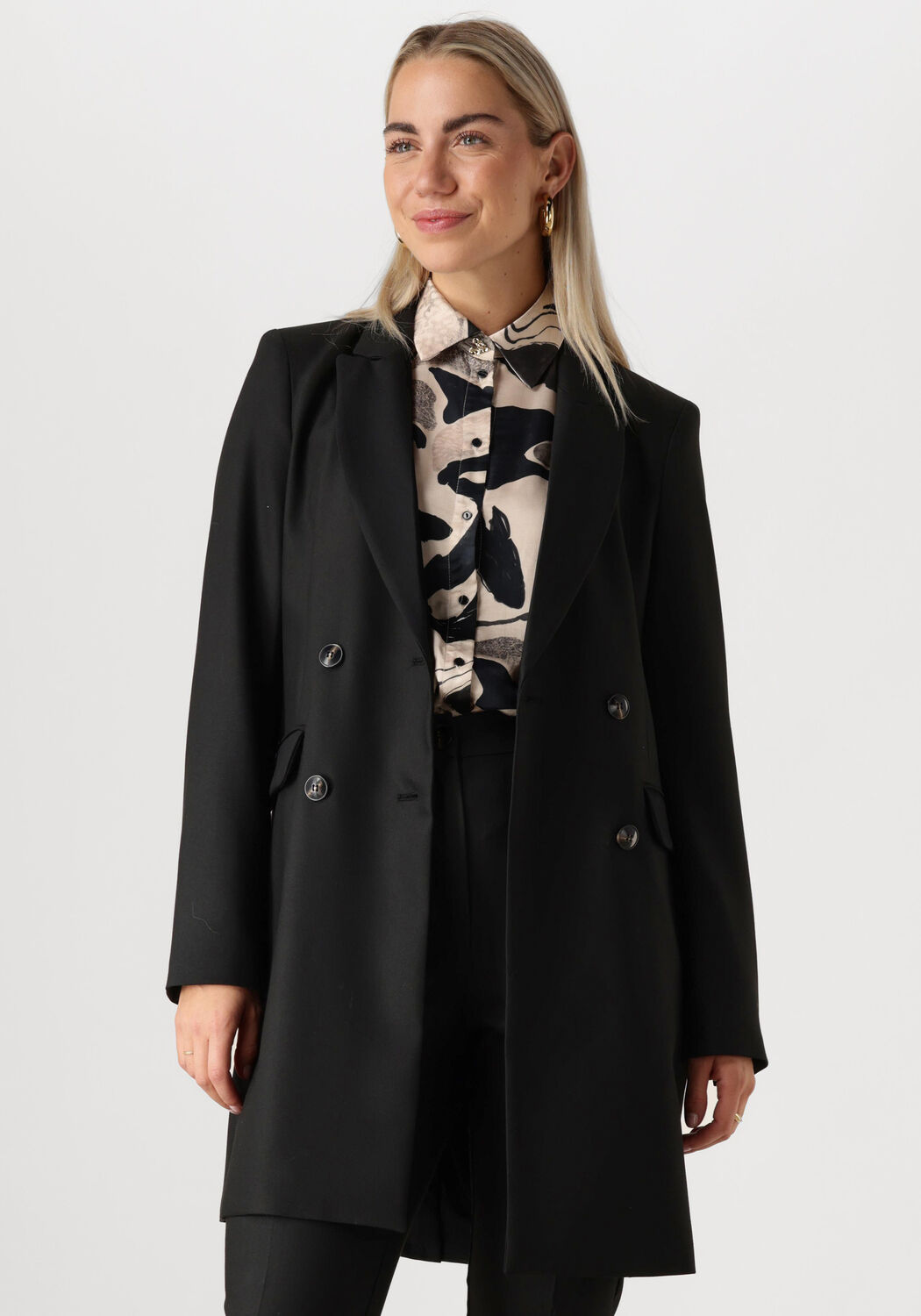JANSEN AMSTERDAM Dames Blazers Wtq266 Blazer Anna Zwart