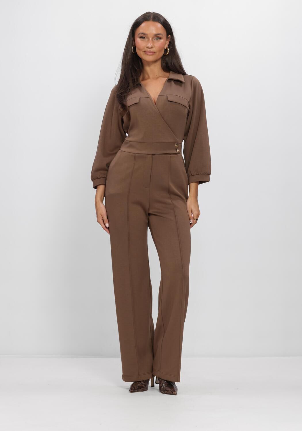 Bruine AAIKO Jumpsuit VION VIS 147 - large