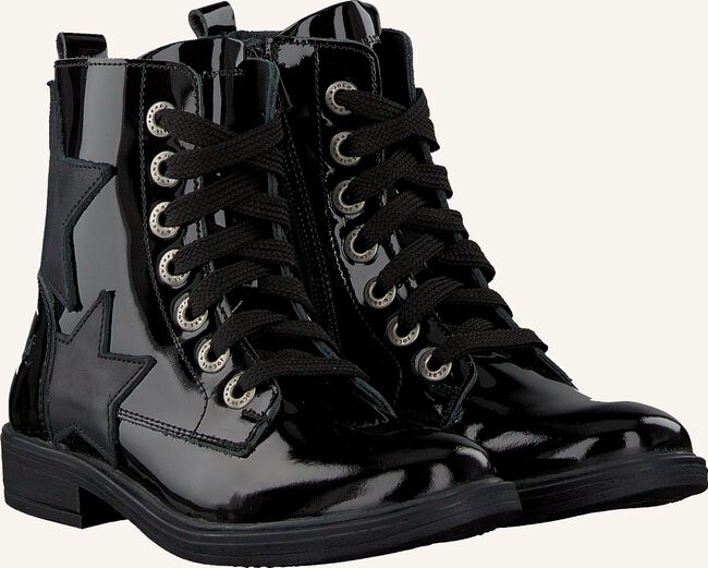 Zwarte JOCHIE & FREAKS Veterboots 20976 Zwarte JOCHIE & FREAKS Veterboots 20976 - large