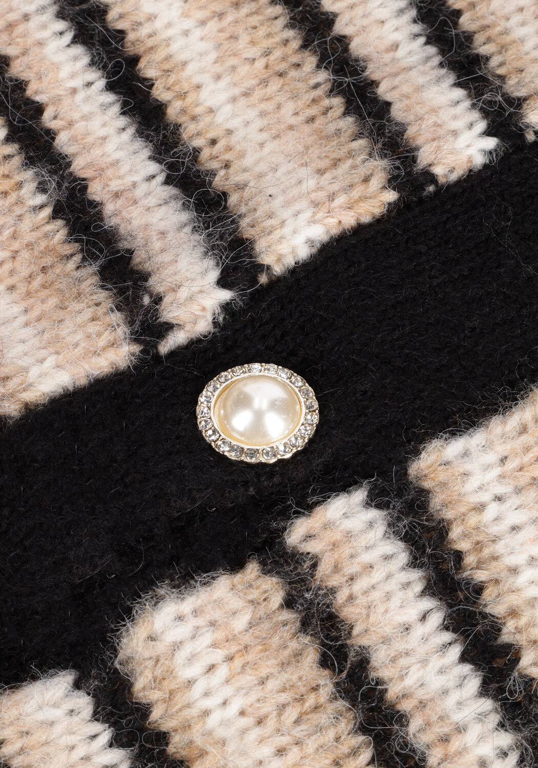 Zwarte LOLLYS LAUNDRY Vest PIPPA CARDIGAN - large