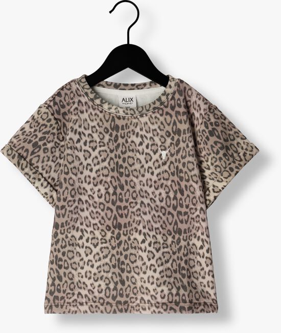Bruine ALIX MINI T-shirt KIDS KNITTED ANIMAL SWEAT TOP - large