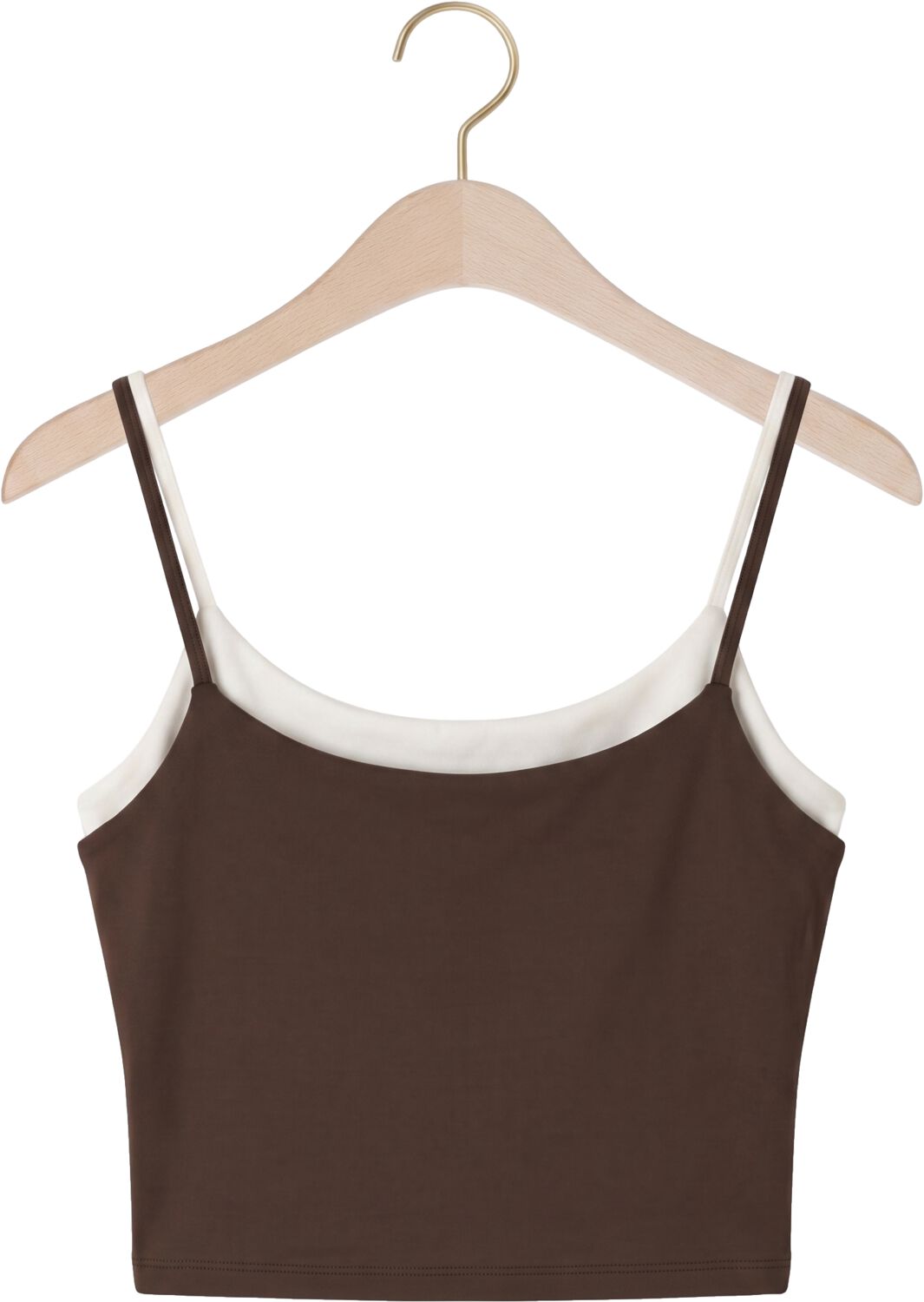THE LOLA CLUB Dames Tops & T-shirts Bruna Top Bruin