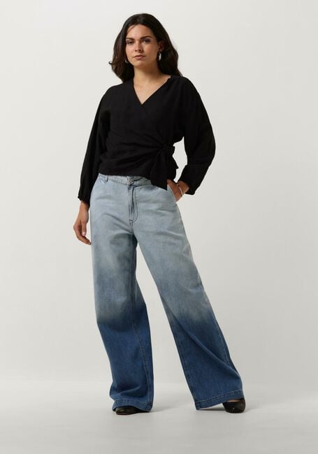 Lichtblauwe MY ESSENTIAL WARDROBE Straight leg jeans MALOMW 143 WIDE - large