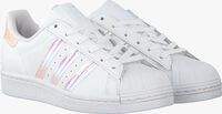 Witte ADIDAS SUPERSTAR J Lage sneakers - medium