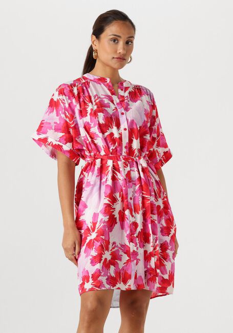 Multi POM AMSTERDAM Mini jurk DRESS BUBBLE BLOOM LAVENDER - large