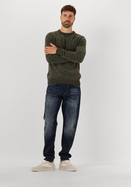 Olijf ANERKJENDT Trui AKSUNE CHENILLE KNIT - large