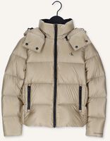 Beige CALVIN KLEIN Gewatteerde jas SHINY DOWN SHORT PUFFER JACKET Beige CALVIN KLEIN Gewatteerde jas SHINY DOWN SHORT PUFFER JACKET - medium