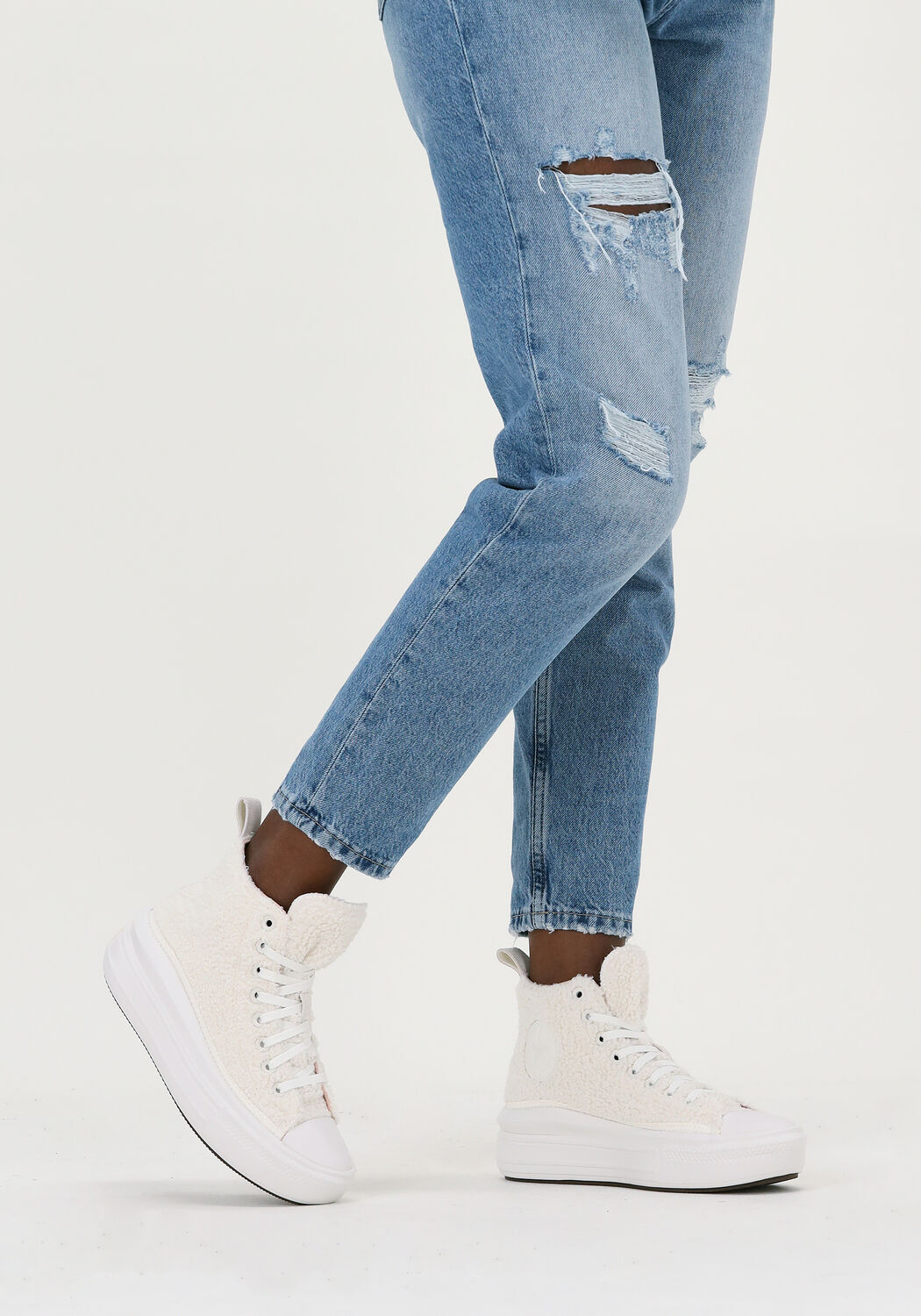 Beige CONVERSE Hoge sneakers CHUCK TAYLOR ALL STAR MOVE HI - large