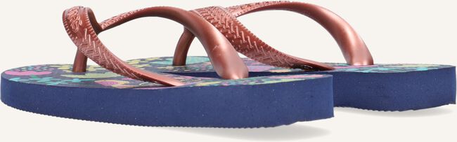 Blauwe HAVAIANAS Slippers HAV. KIDS FLORES Blauwe HAVAIANAS Slippers HAV. KIDS FLORES - large