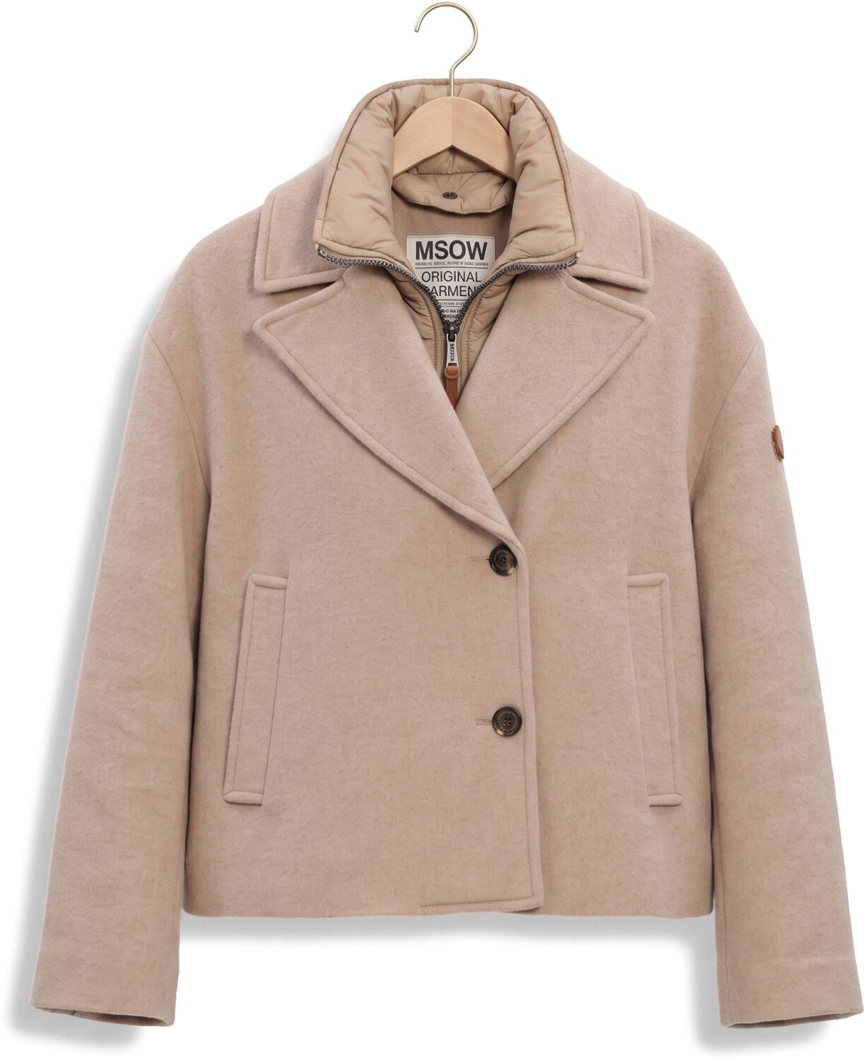 MOSCOW Dames Jassen 01-08-seraphina Beige
