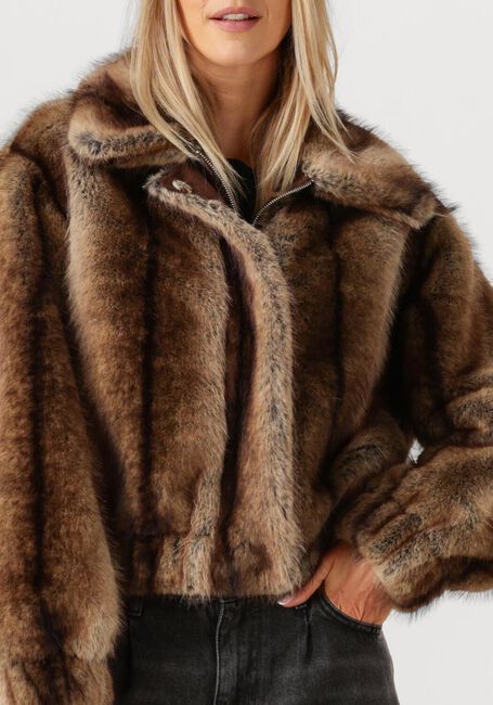 Bruine STUDIO AR Winterjassen LUCY - large