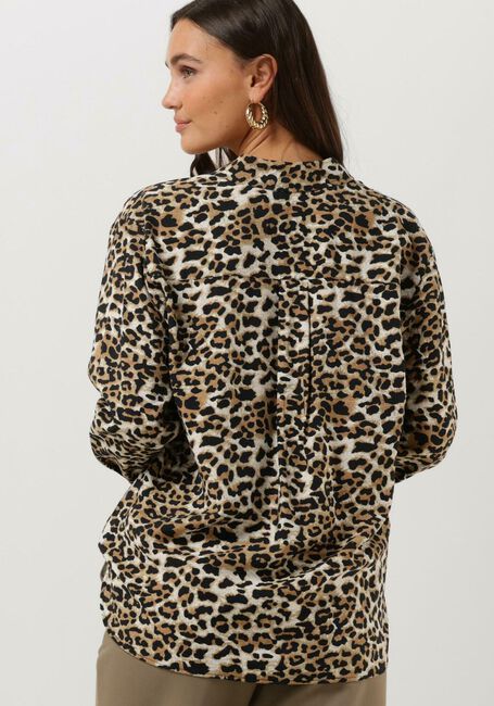 Bruine SELECTED FEMME Blouses SLFSALLI LS OVERSIZE SHIRT - large