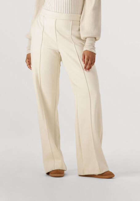 Witte NUKUS Wijde broek JILL PANTS SCUBA - large