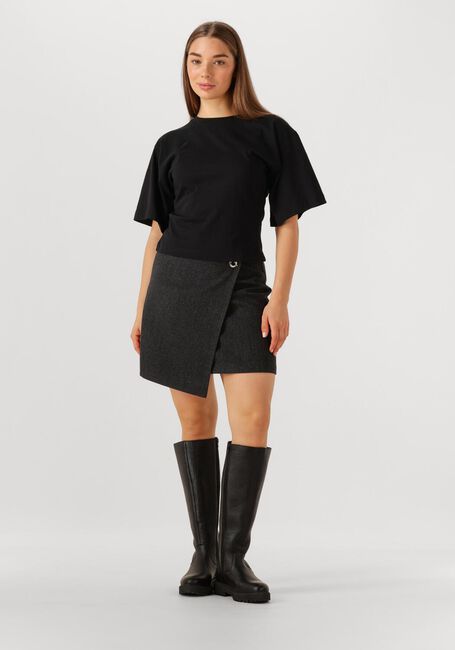 Zwarte NEO NOIR T-shirt ASHA BOXY TEE - large