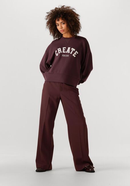Bordeaux MOS MOSH Pantalon MMLEYA MILEY PANT - large