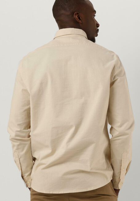 Beige SELECTED HOMME Casual overhemd SLHREGRICK-OX FLEX SHIRT LS - large