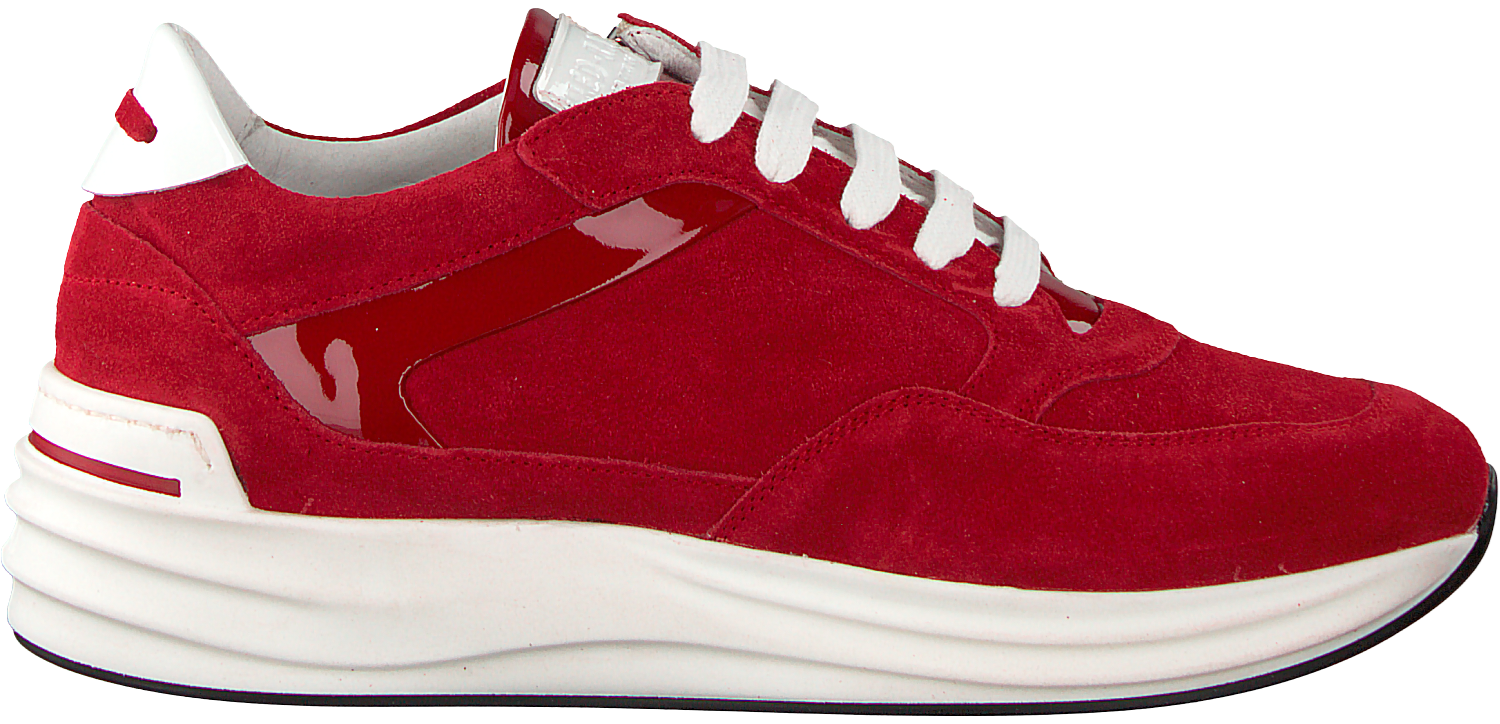 sneakers red rag