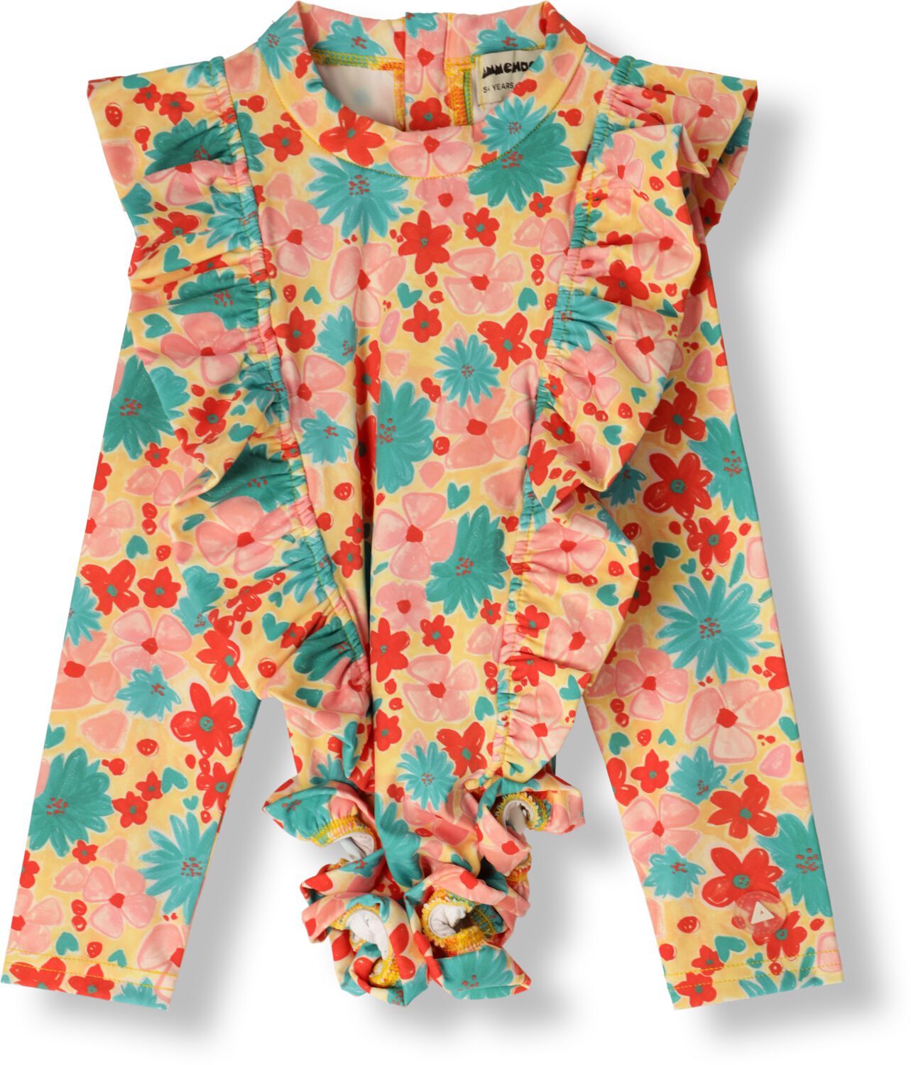AMMEHOELA Meisjes Zwemkleding Pam Multi