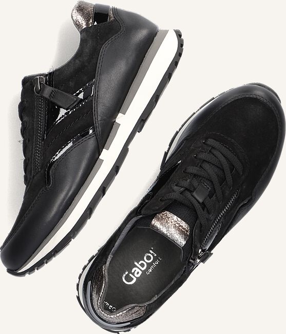 Zwarte GABOR Lage sneakers 363 Zwarte GABOR Lage sneakers 363 - large