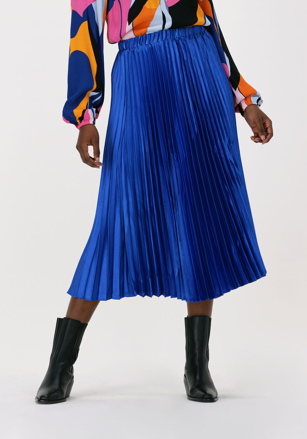 Plisse rok sale midi