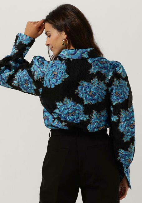 Blauwe Y.A.S. Blouses YASROSIES LS SHIRT - large