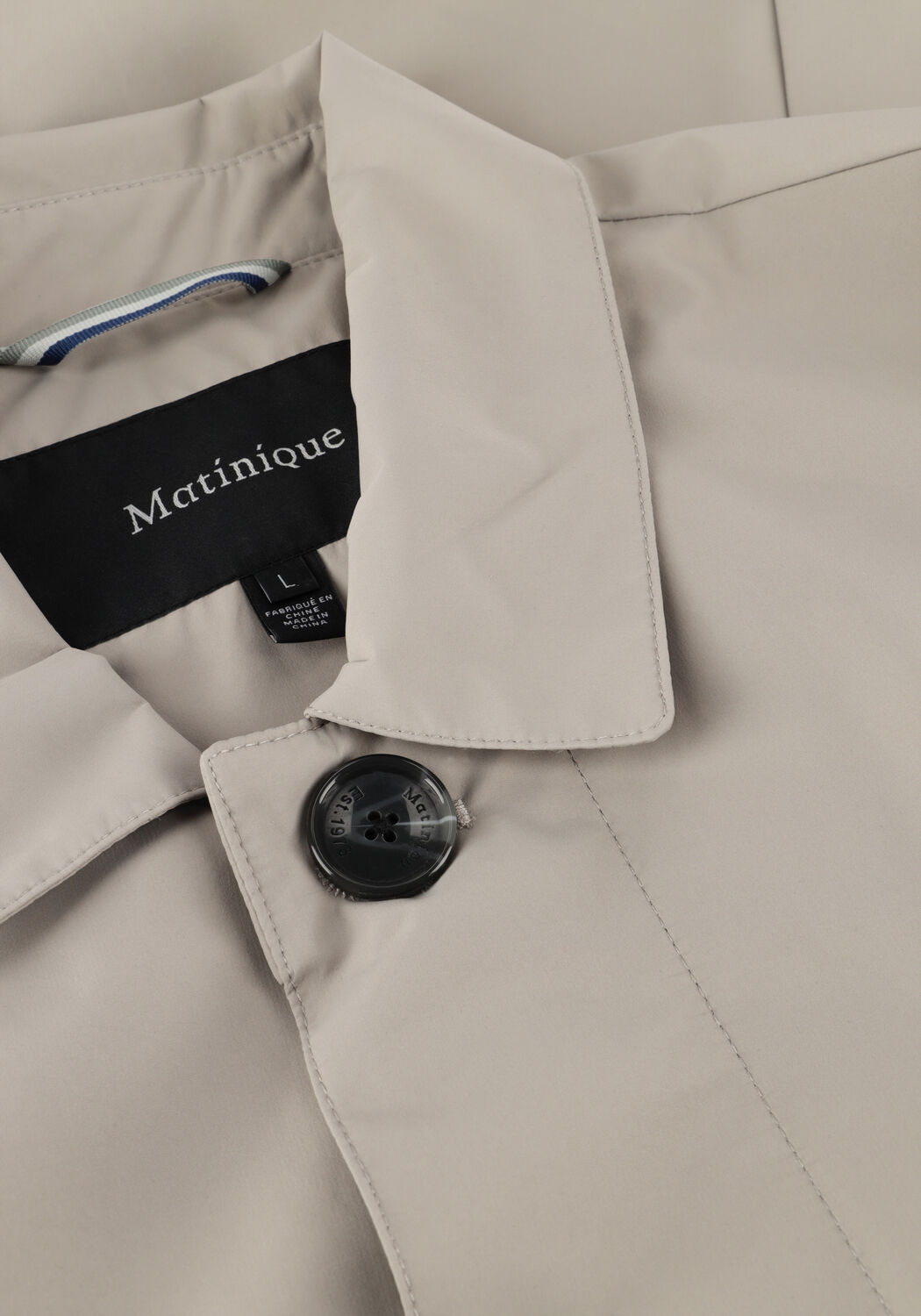 Grijze MATINIQUE Mantel MAMILES MAC - large