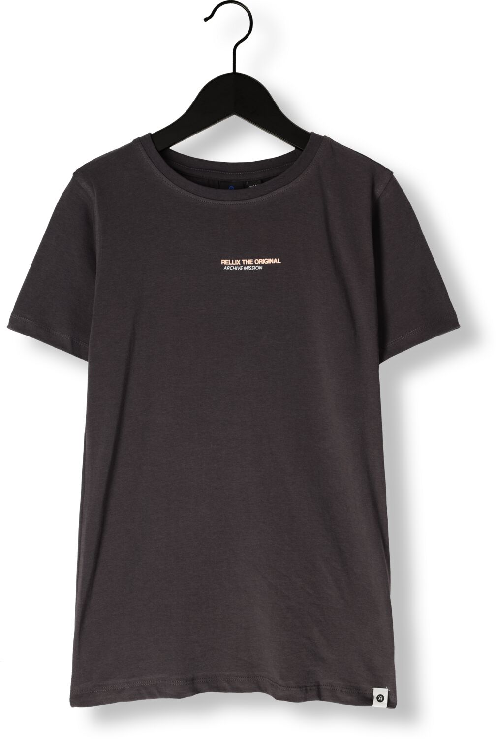 RELLIX Jongens Polo's & T-shirts T-shirt Rlx Backprint Zwart