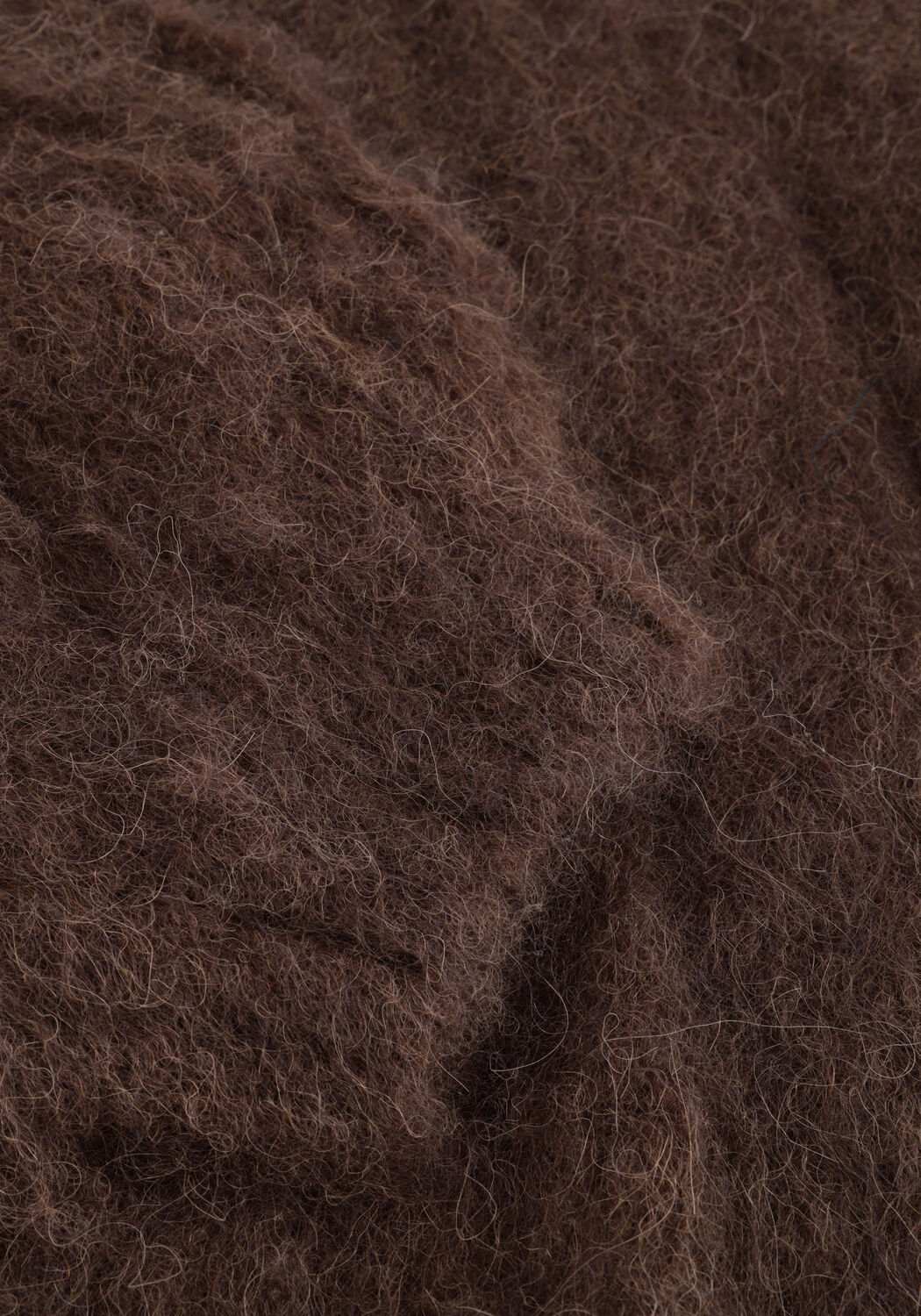 Bruine ANOTHER LABEL Trui PERLA KNITTED PULL - large